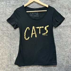 Gold and Black Short Sleeve Fitted Tee